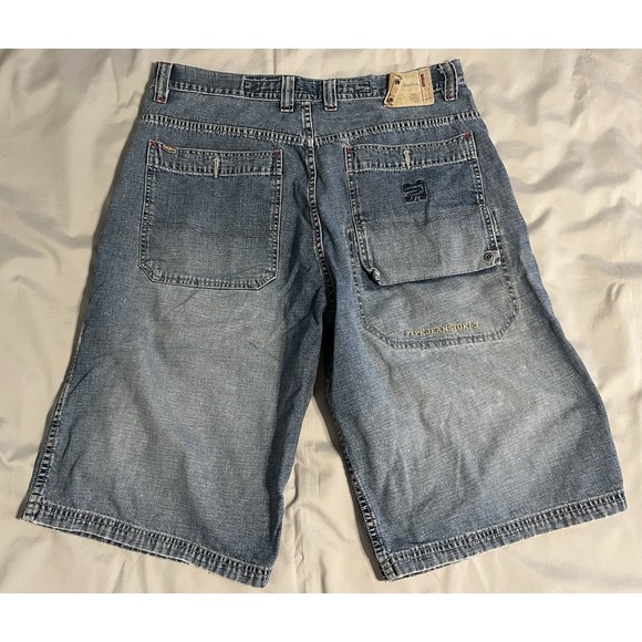 Pepe London Other - Vintage Pepe Jean Shorts Denim Carpenter Y2K Baggy Skater Blue 38